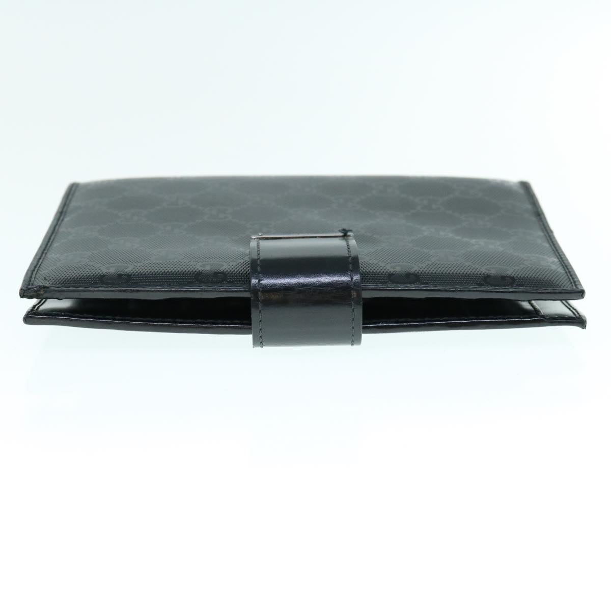 GUCCI GG Canvas Agenda Day Planner Cover Black 115241  bs11487