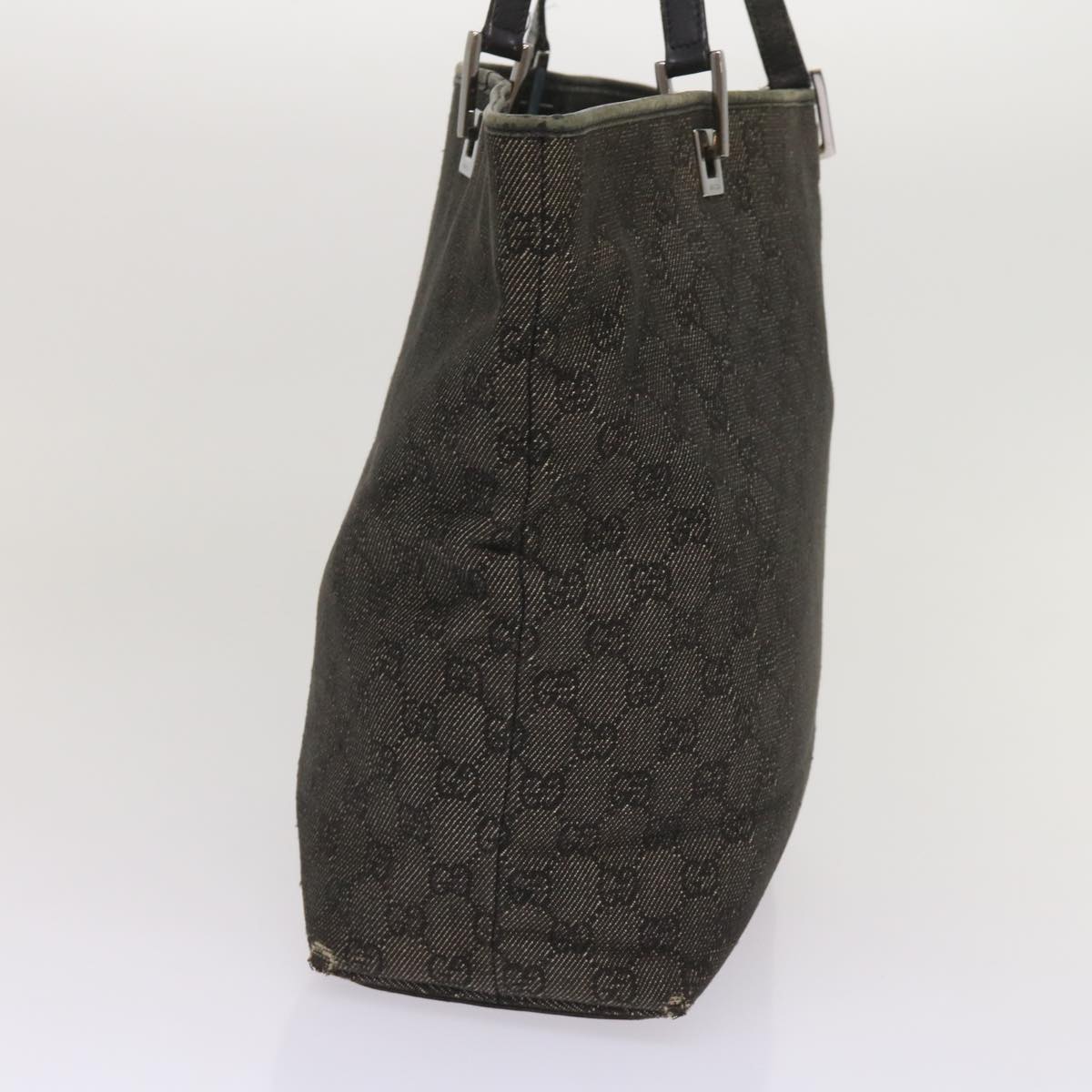 GUCCI GG Canvas Shoulder Hand Bag patent 3Set Brown Black khaki  bs11673