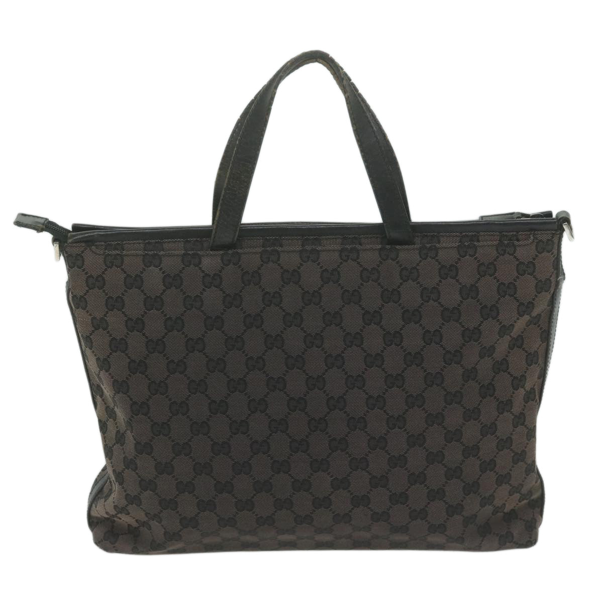 GUCCI GG Canvas Shoulder Bag 2way Black  bs11703