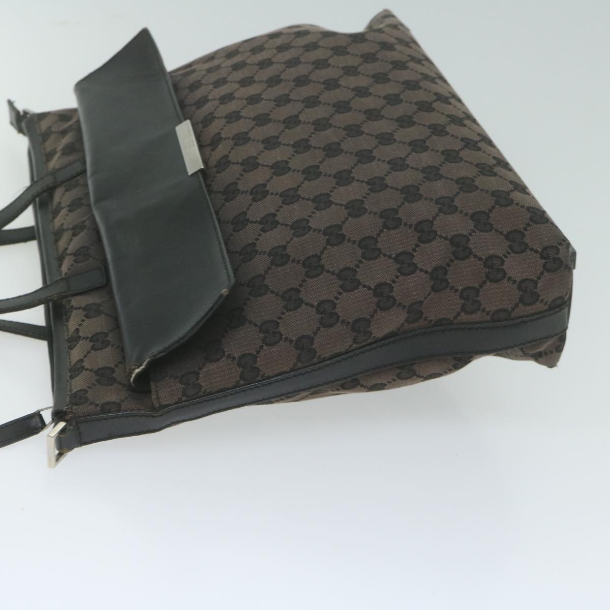 GUCCI GG Canvas Shoulder Bag 2way Black  bs11703