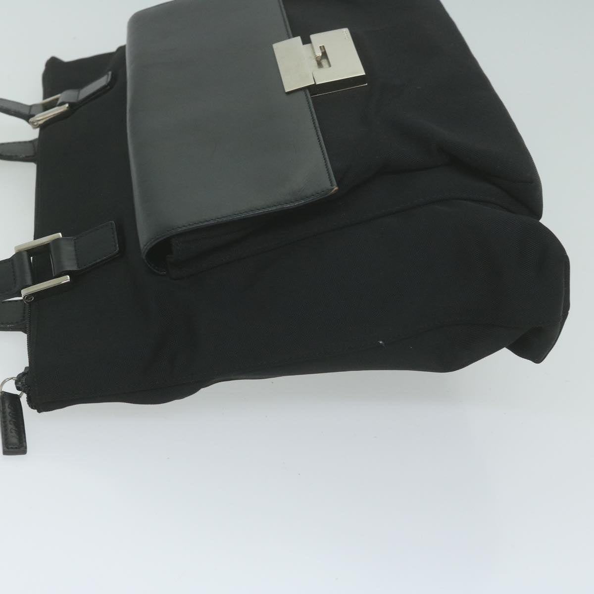 GUCCI Shoulder Bag Nylon Black  bs11708