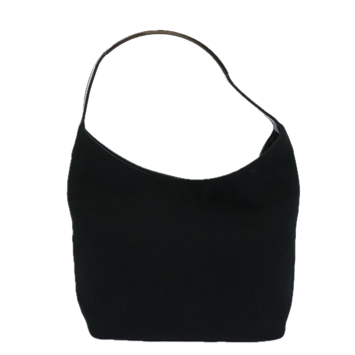 GUCCI Shoulder Bag Canvas Black  bs11738