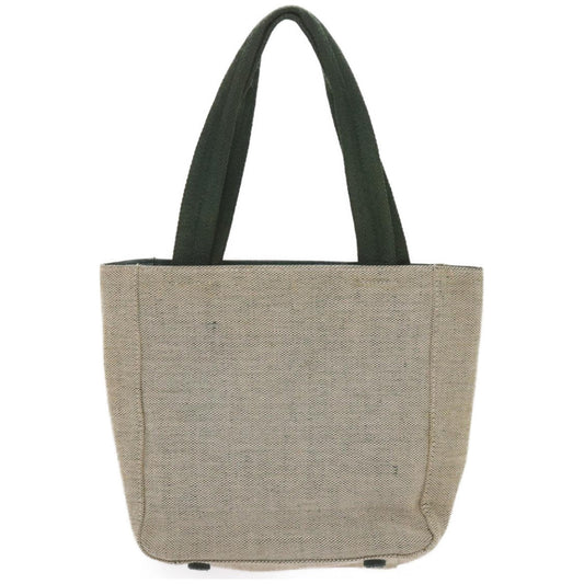Luxury PradaSports Hand Bag Canvas Green Beige bs12012