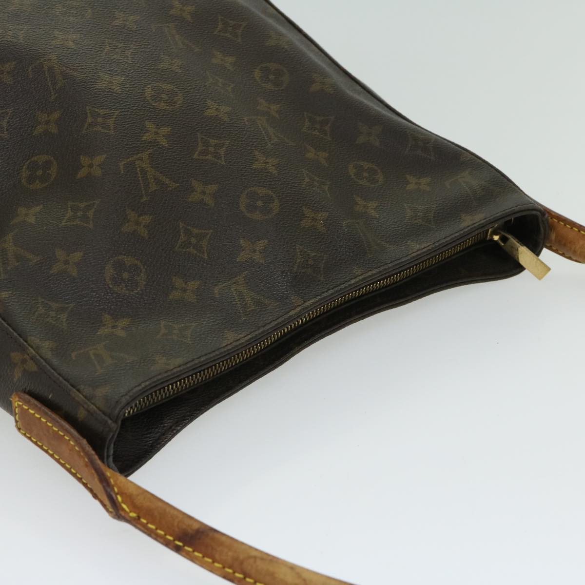 LOUIS VUITTON Monogram Looping GM Shoulder Bag M51145 LV bs12065