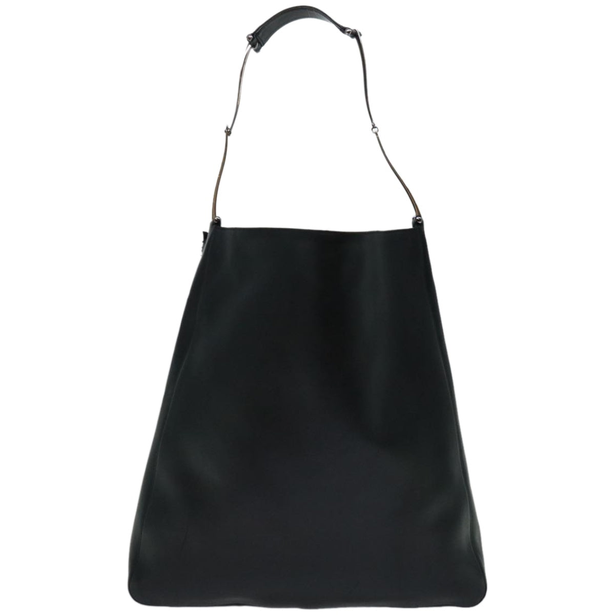 GUCCI Shoulder Bag Leather Black 001 3185  bs12197