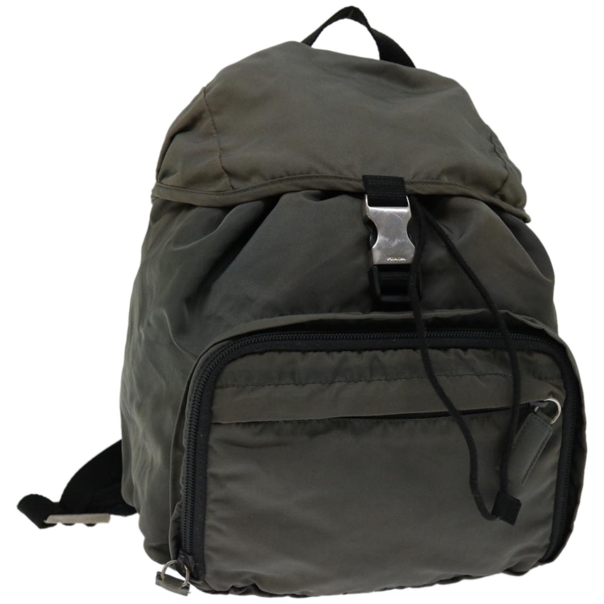 Luxury PradaBackpack Nylon Gray bs12211