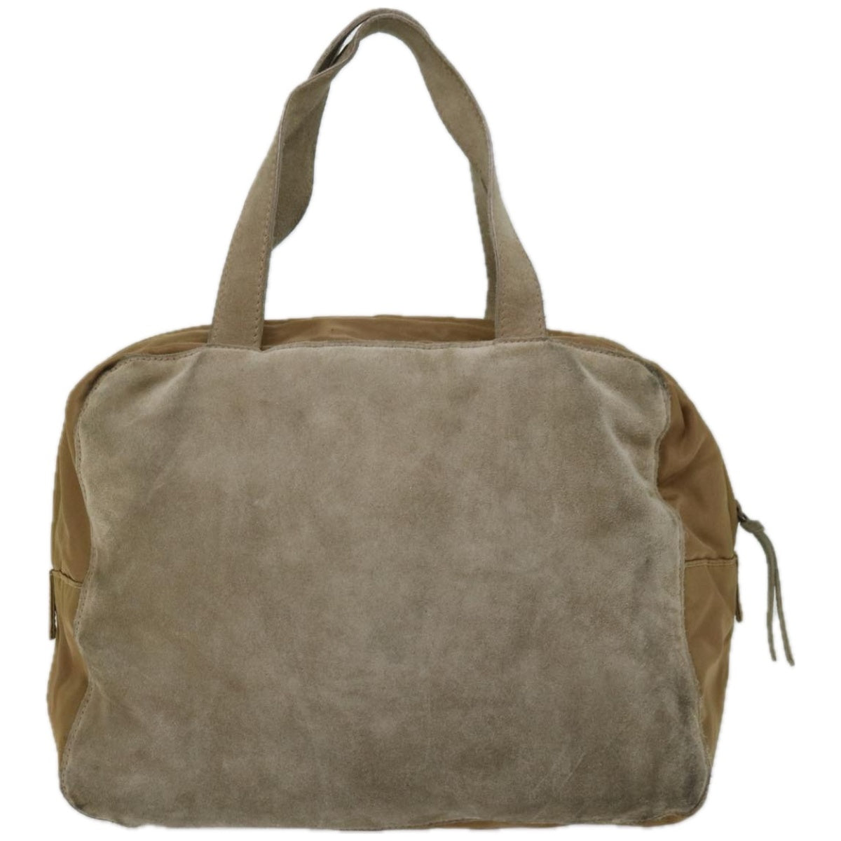 Luxury PradaHand Bag Suede Beige bs12252