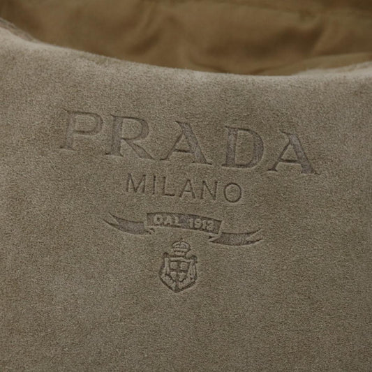 Luxury PradaHand Bag Suede Beige bs12252