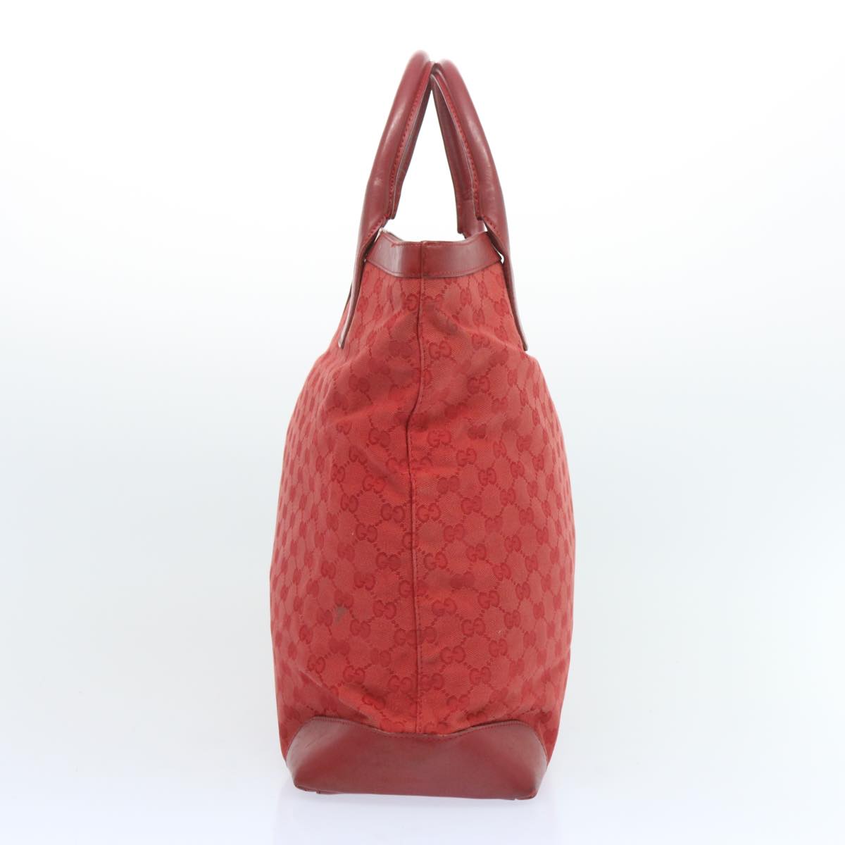 GUCCI GG Canvas Hand Bag Red 002 1093  bs12270