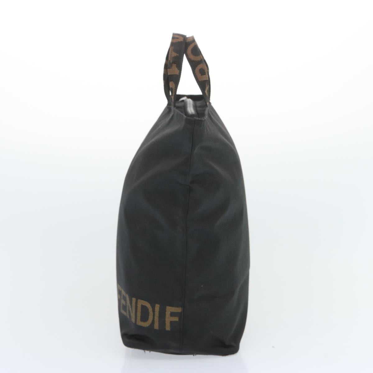 Luxury FendiHand Bag Canvas Blackbs12314