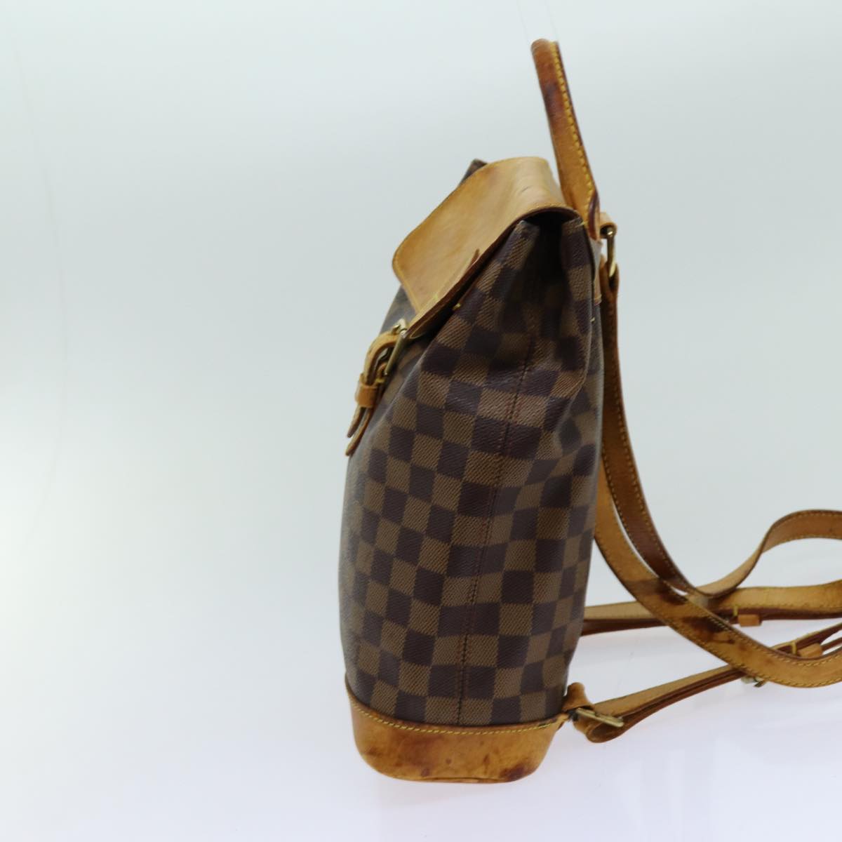LOUIS VUITTON Damier Ebene Arlucan Backpack N99038 LV bs12676