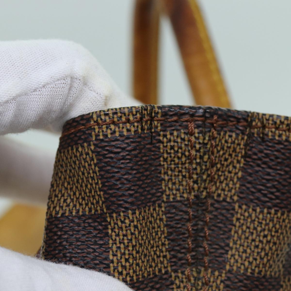 LOUIS VUITTON Damier Ebene Arlucan Backpack N99038 LV bs12676