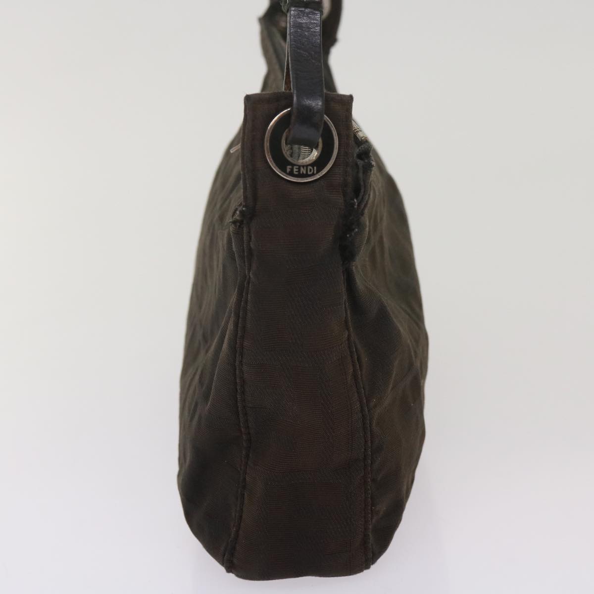 Luxury FendiZucchino Canvas Hand Bag Blackbs12710