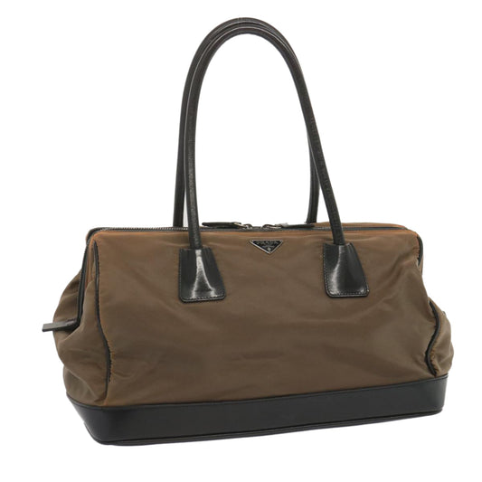 Luxury PradaShoulder Bag Nylon Brown bs12824