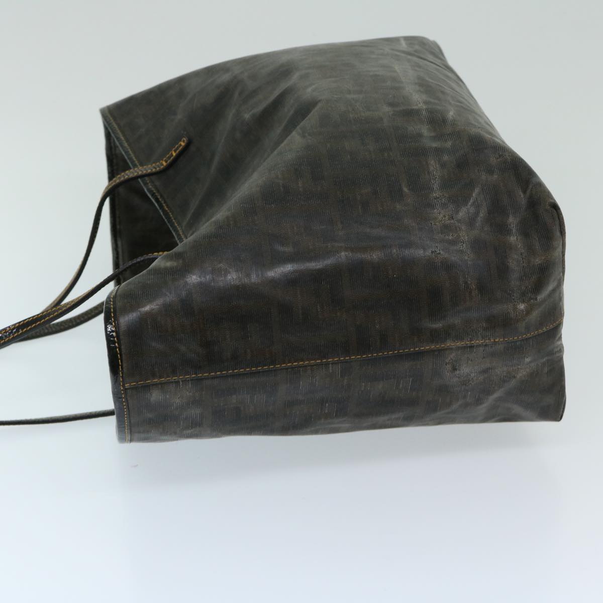 Luxury FendiZucca Canvas Tote Bag Brownbs12871