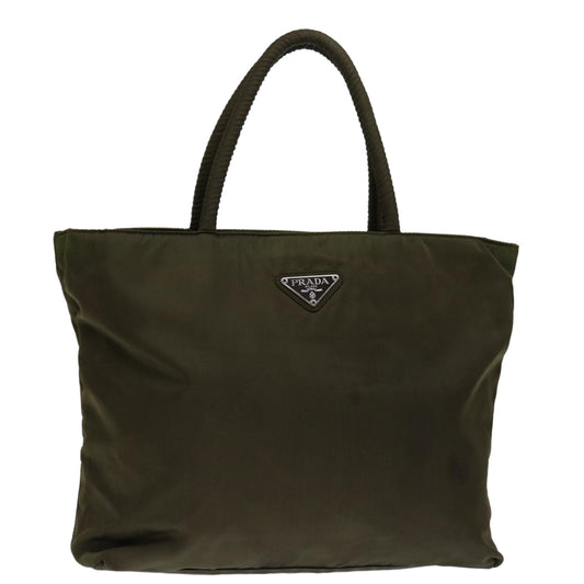 Luxury PradaHand Bag Nylon Khaki bs12944