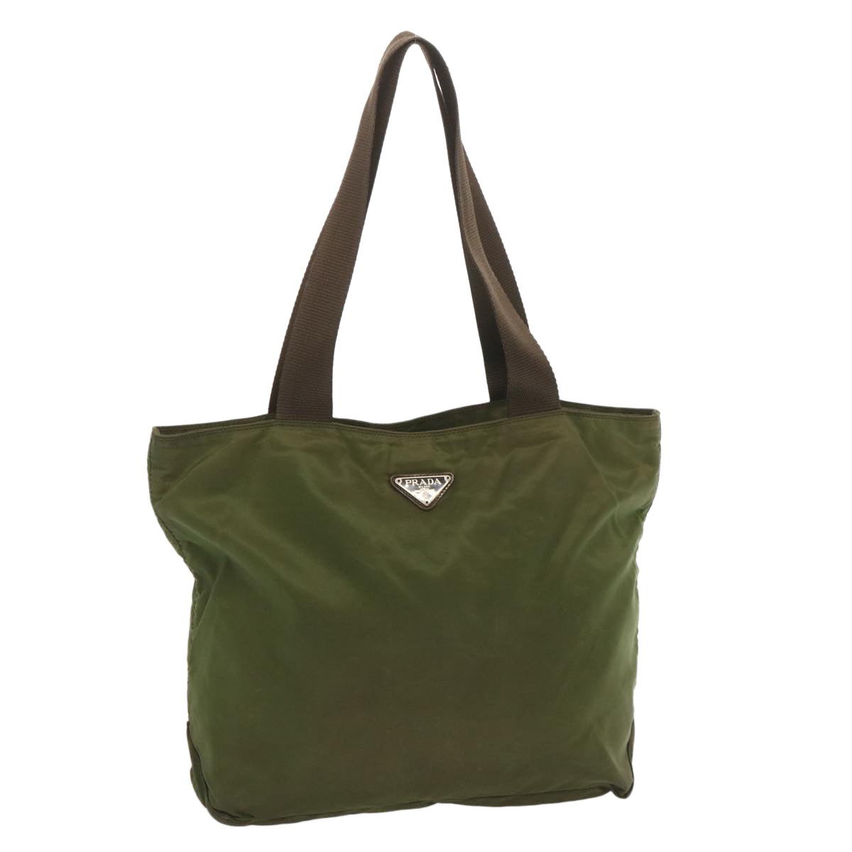 Luxury PradaTote Bag Nylon Khaki bs13013