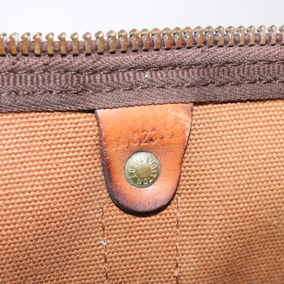 LOUIS VUITTON Monogram Keepall 45 Boston Bag Old model M41428 LV bs13016