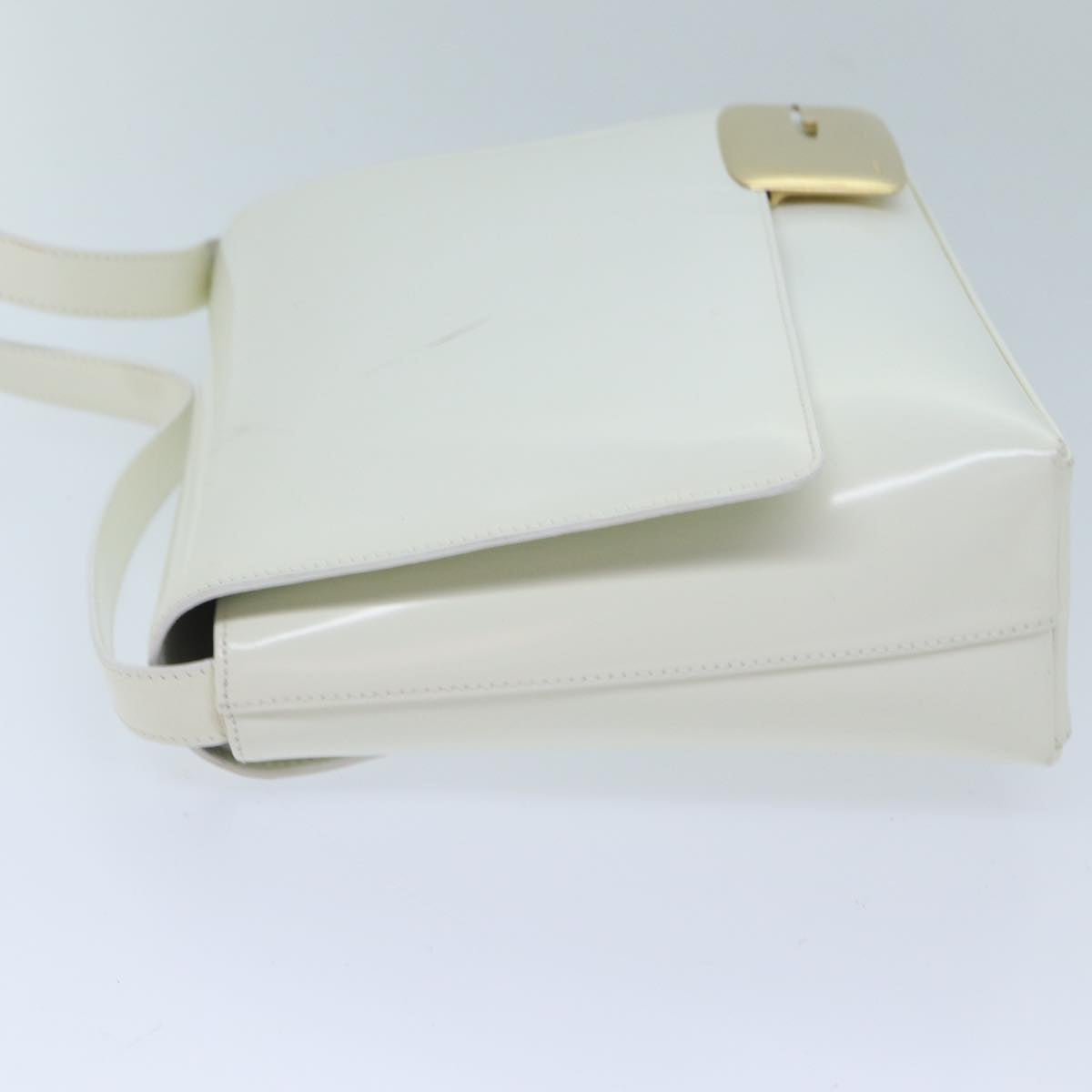 Luxury Gucci Trending 2025 Shoulder Bag Patent leather White 001 3444 1812  bs13051