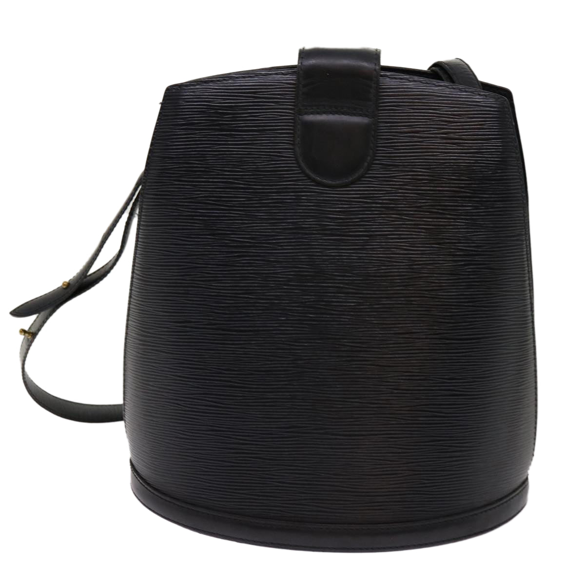LOUIS VUITTON Epi Cluny Shoulder Bag Black M52252 LV bs13058