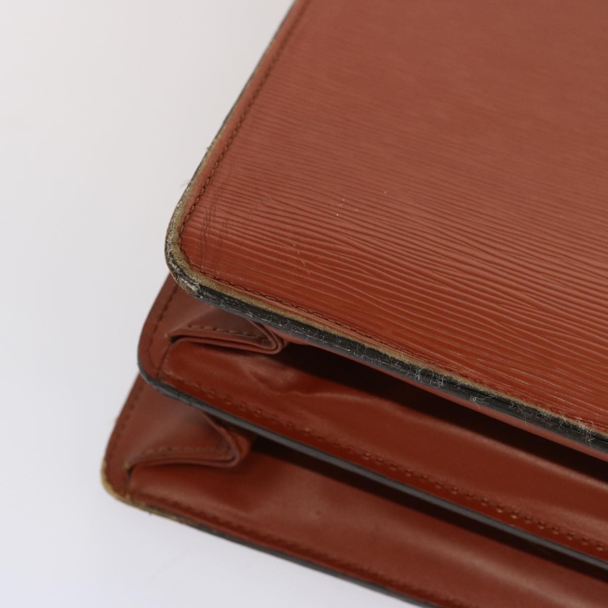 LOUIS VUITTON Epi Serviette Conseiller Briefcase Brown M54423 LV bs13102
