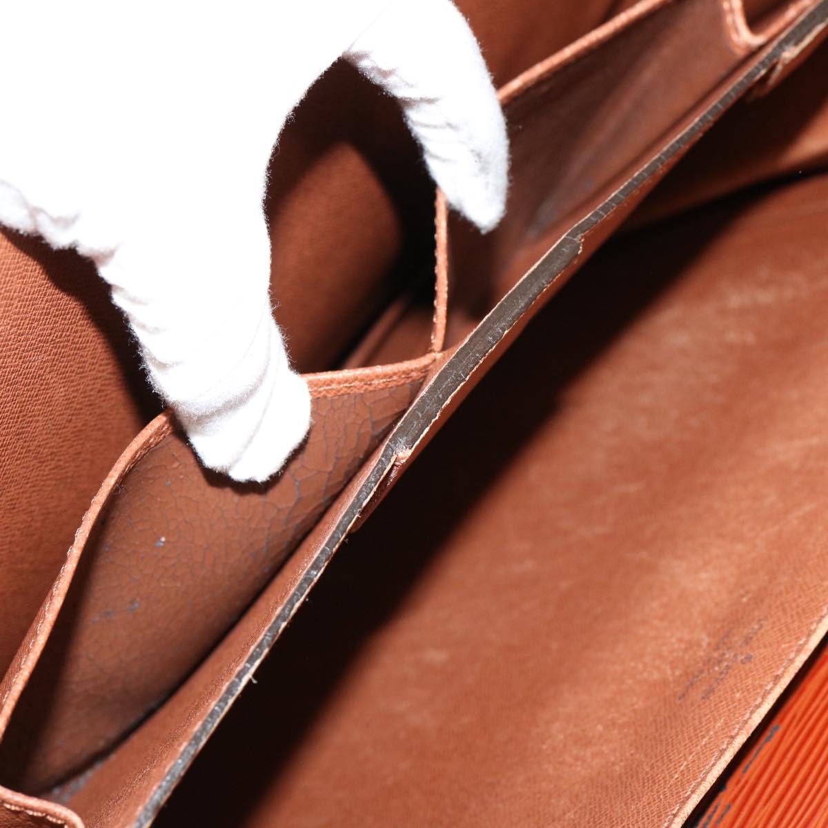 LOUIS VUITTON Epi Serviette Conseiller Briefcase Brown M54423 LV bs13102