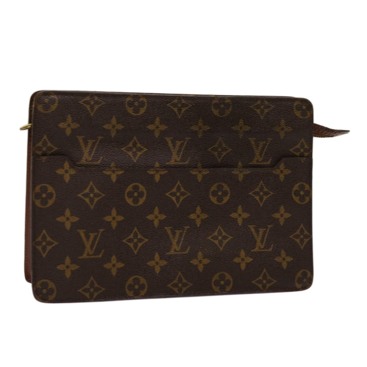 LOUIS VUITTON Monogram Pochette Homme Clutch Bag M51795 LV bs13103