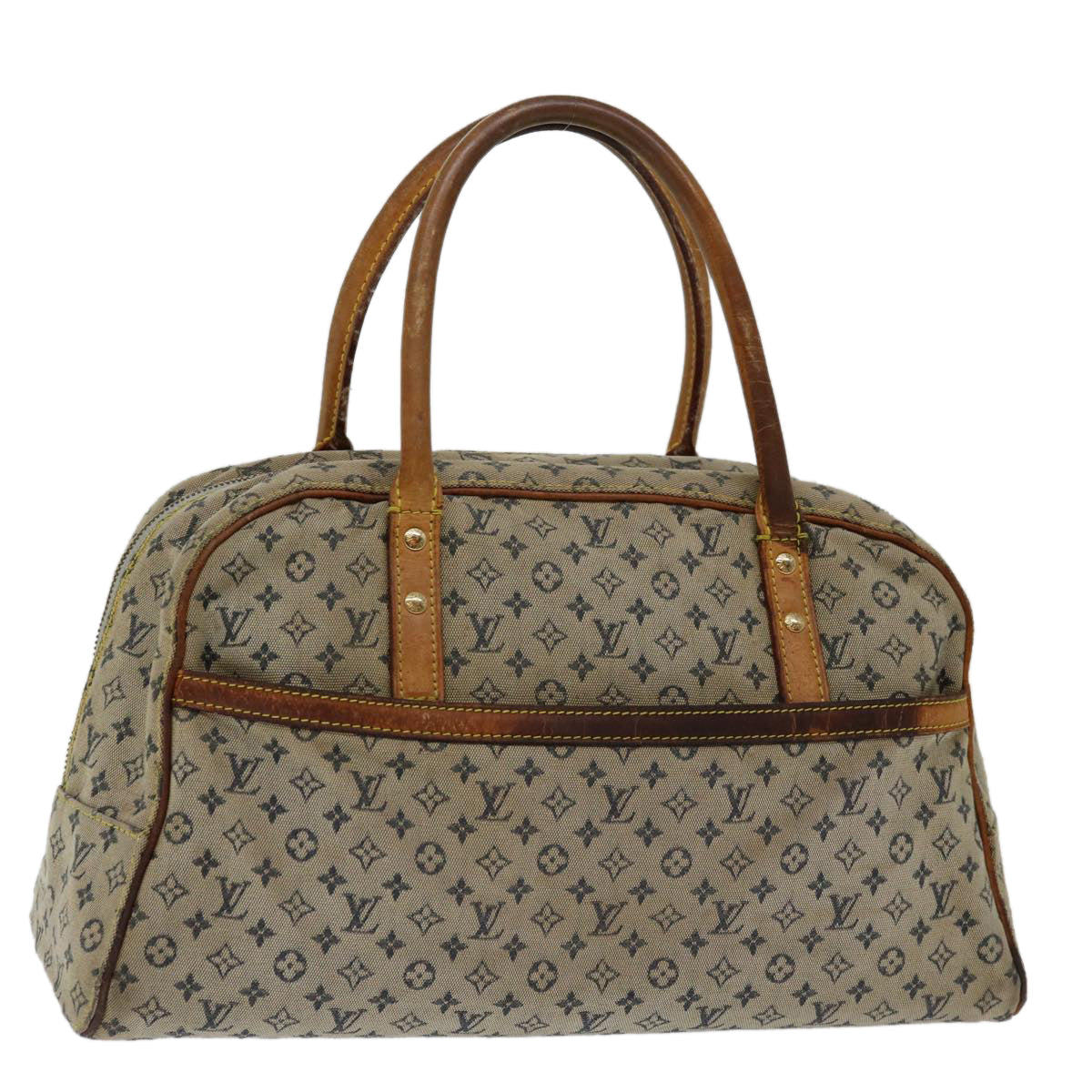 LOUIS VUITTON Monogram Mini Marie Hand Bag Blue M92003 LV bs13127