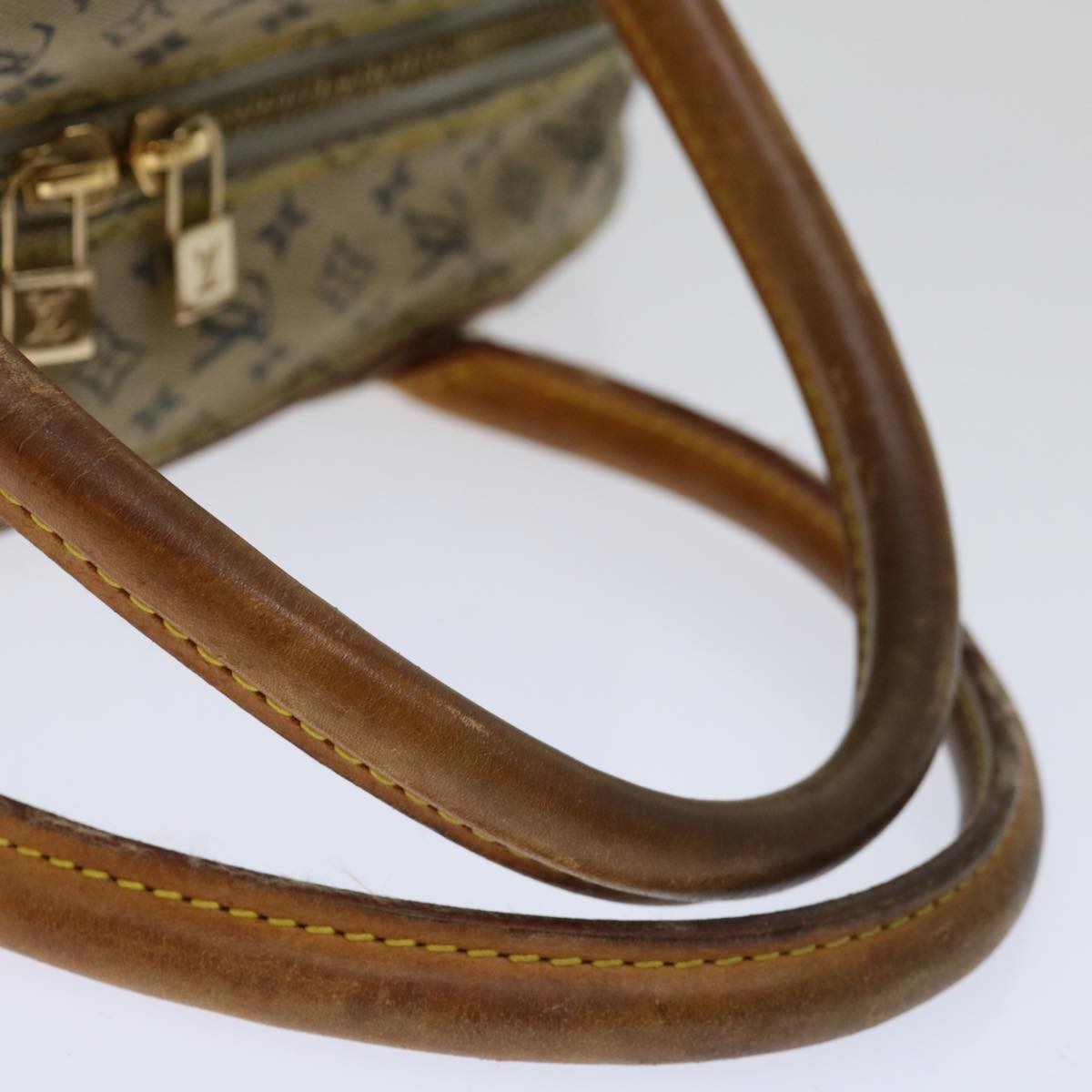 LOUIS VUITTON Monogram Mini Marie Hand Bag Blue M92003 LV bs13127