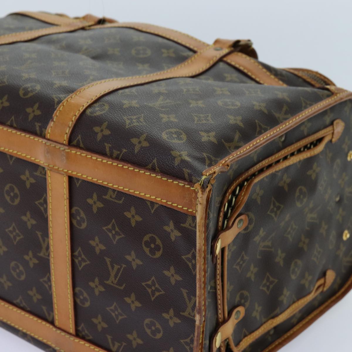 LOUIS VUITTON Monogram Sac Shan 50 Pet Carry M42021 LV bs13130