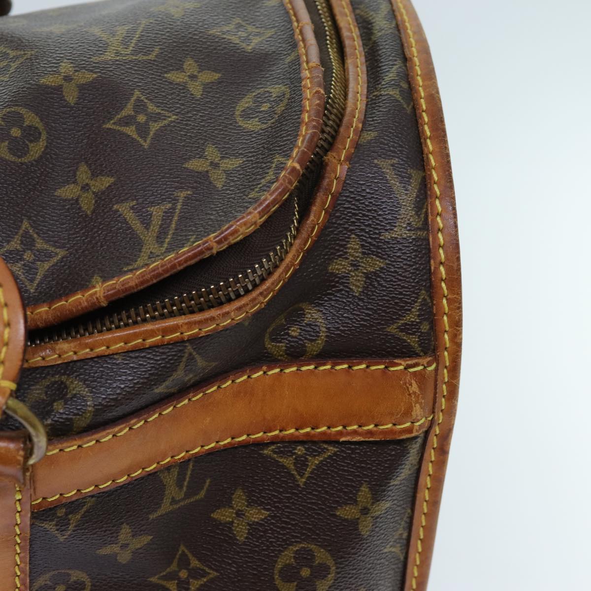 LOUIS VUITTON Monogram Sac Shan 50 Pet Carry M42021 LV bs13130