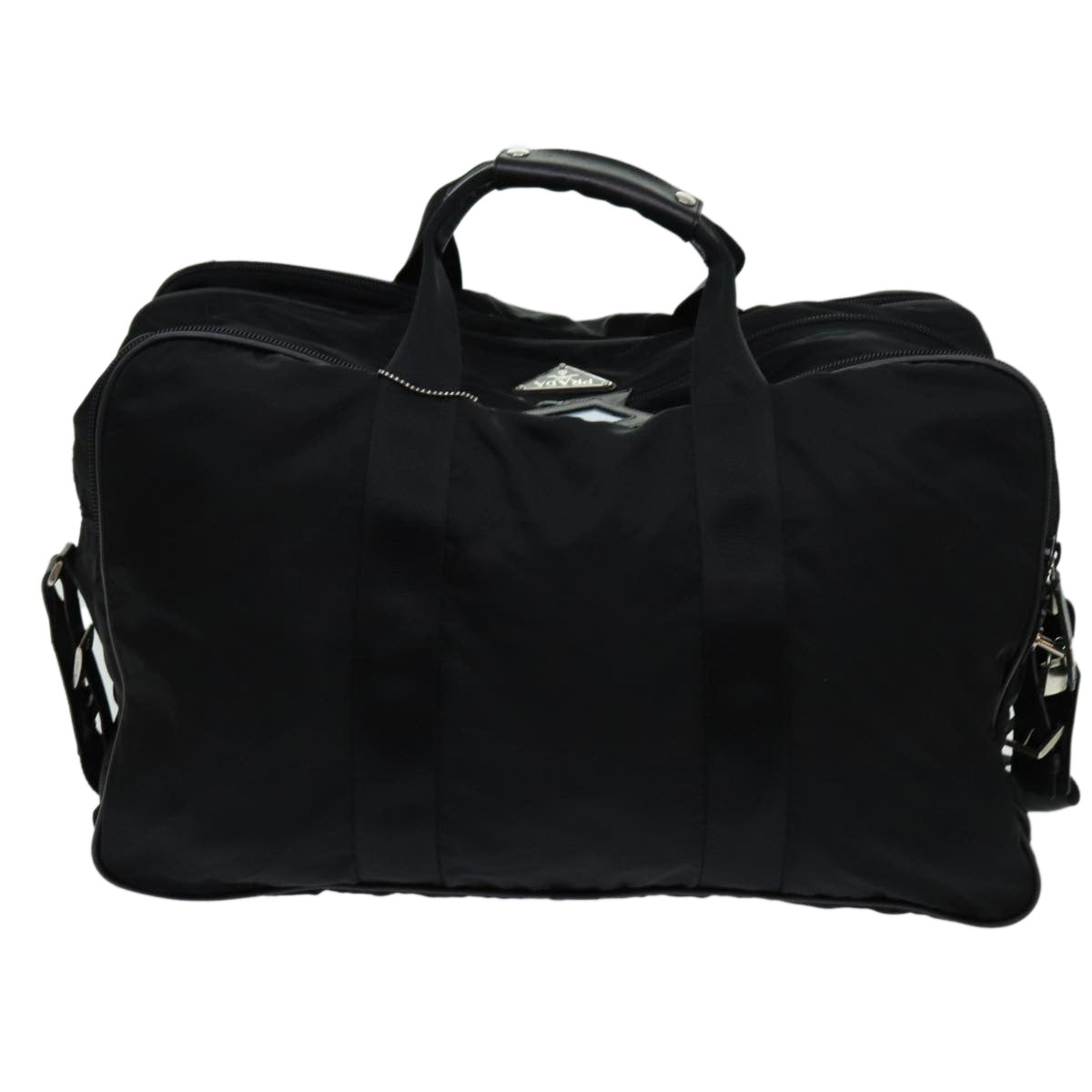Luxury PradaBoston Bag Nylon 2way Black bs13144