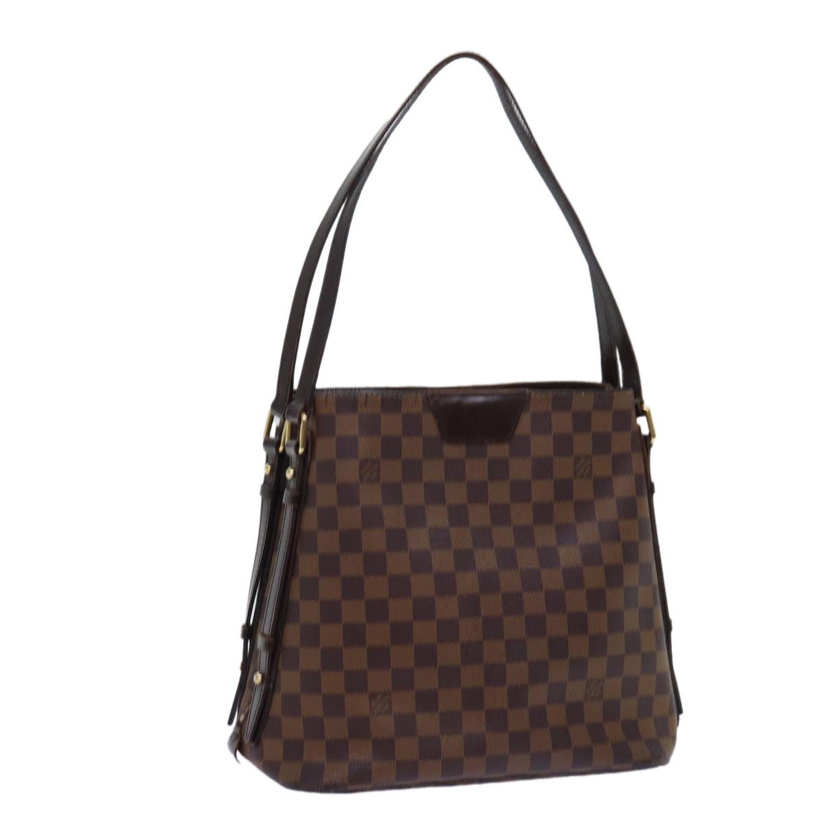LOUIS VUITTON Damier Ebene Cabas Rivington Shoulder Bag N41108 LV bs13175