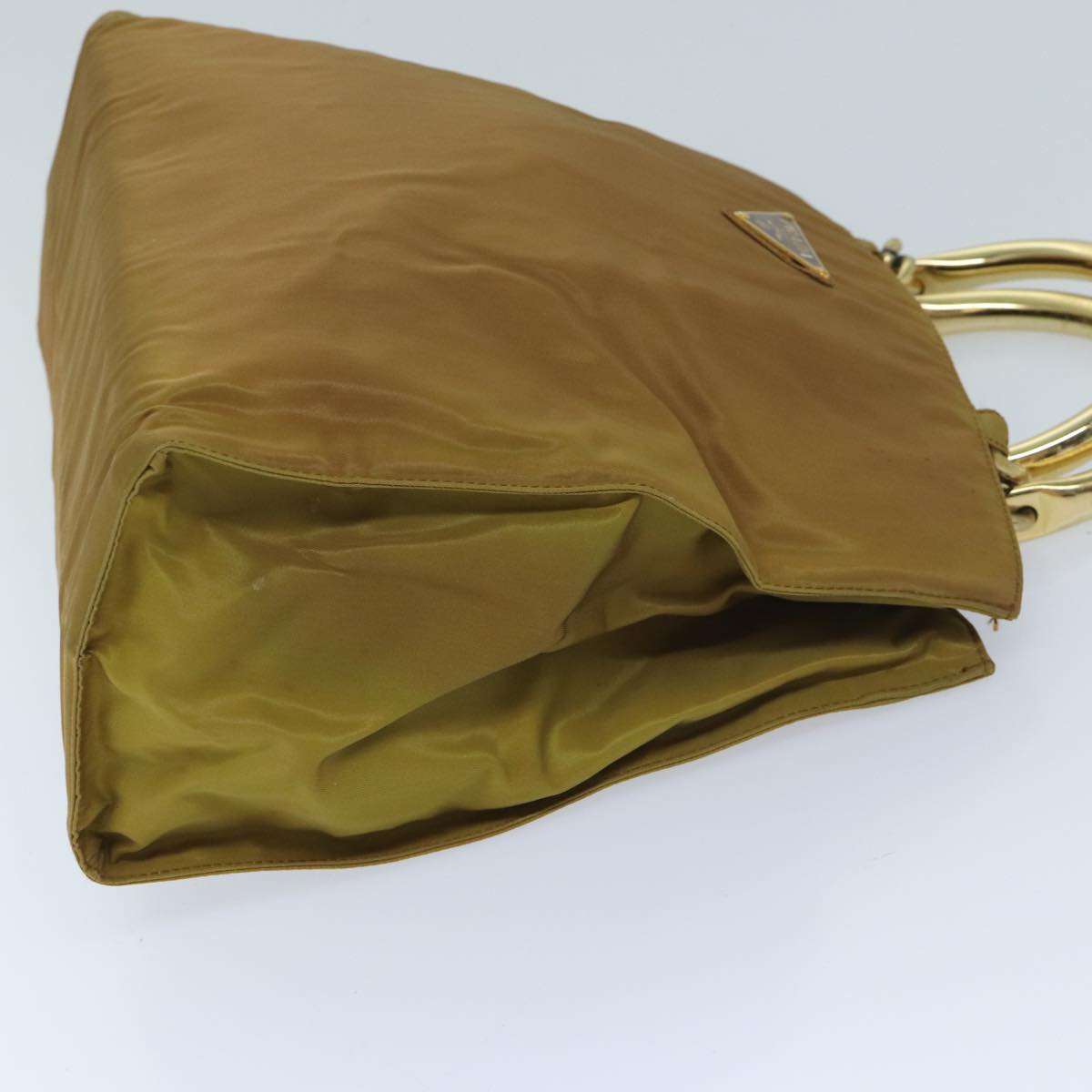 Luxury PradaHand Bag Nylon Brown bs13204