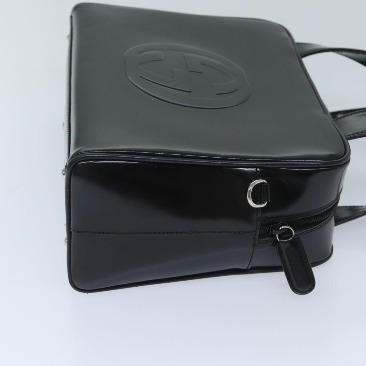 Luxury Gucci Trending 2025 Interlocking Hand Bag Patent leather 2way Black 000 1274 0505  bs13236