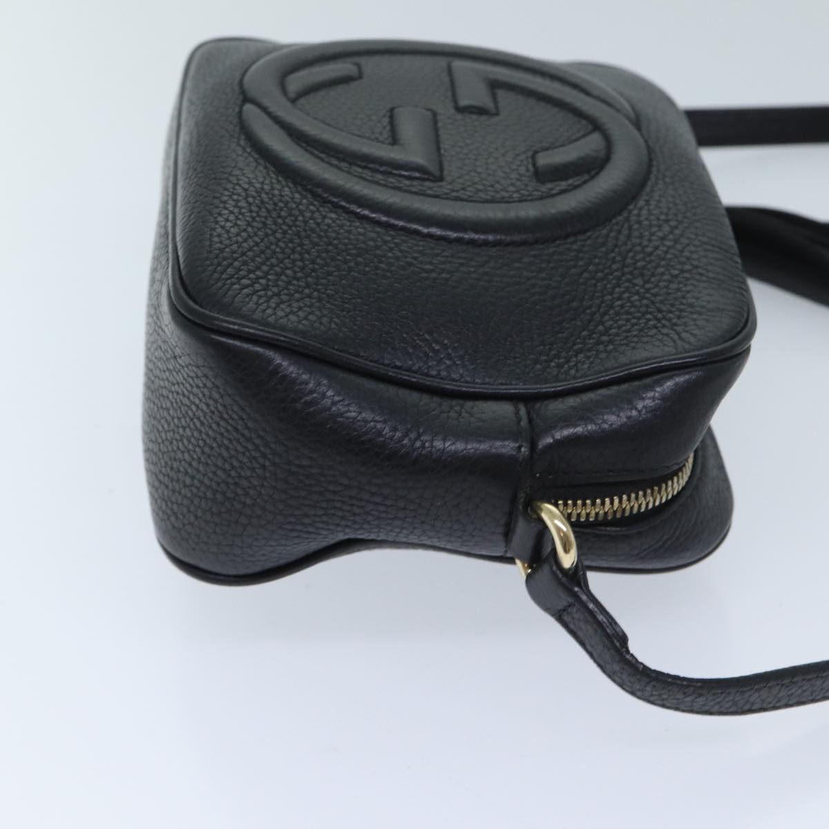 Luxury Gucci Trending 2025 Soho Small Disco Shoulder Bag Leather Black 308364  bs13245