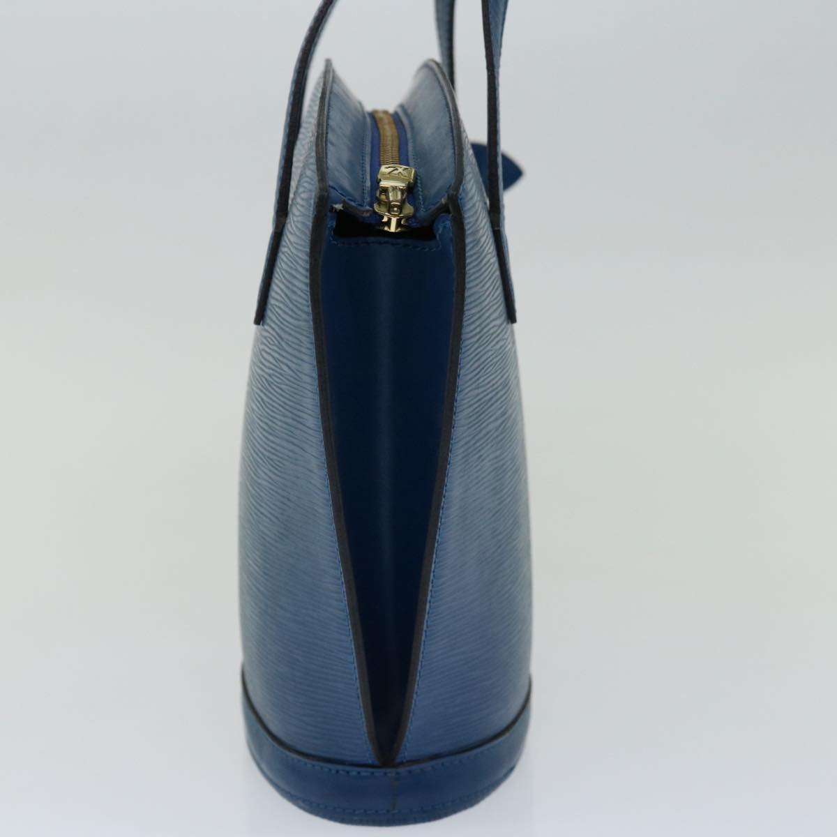 LOUIS VUITTON Epi Saint Jacques Poignees Long Hand Bag Blue M52265 bs13278