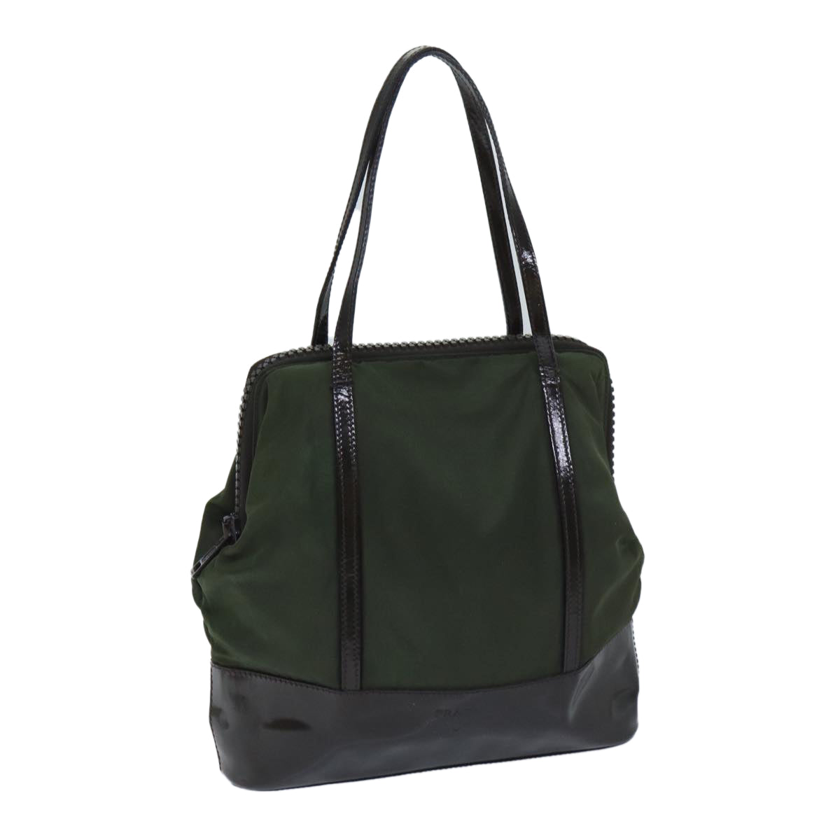 Luxury PradaHand Bag Nylon Khaki bs13301