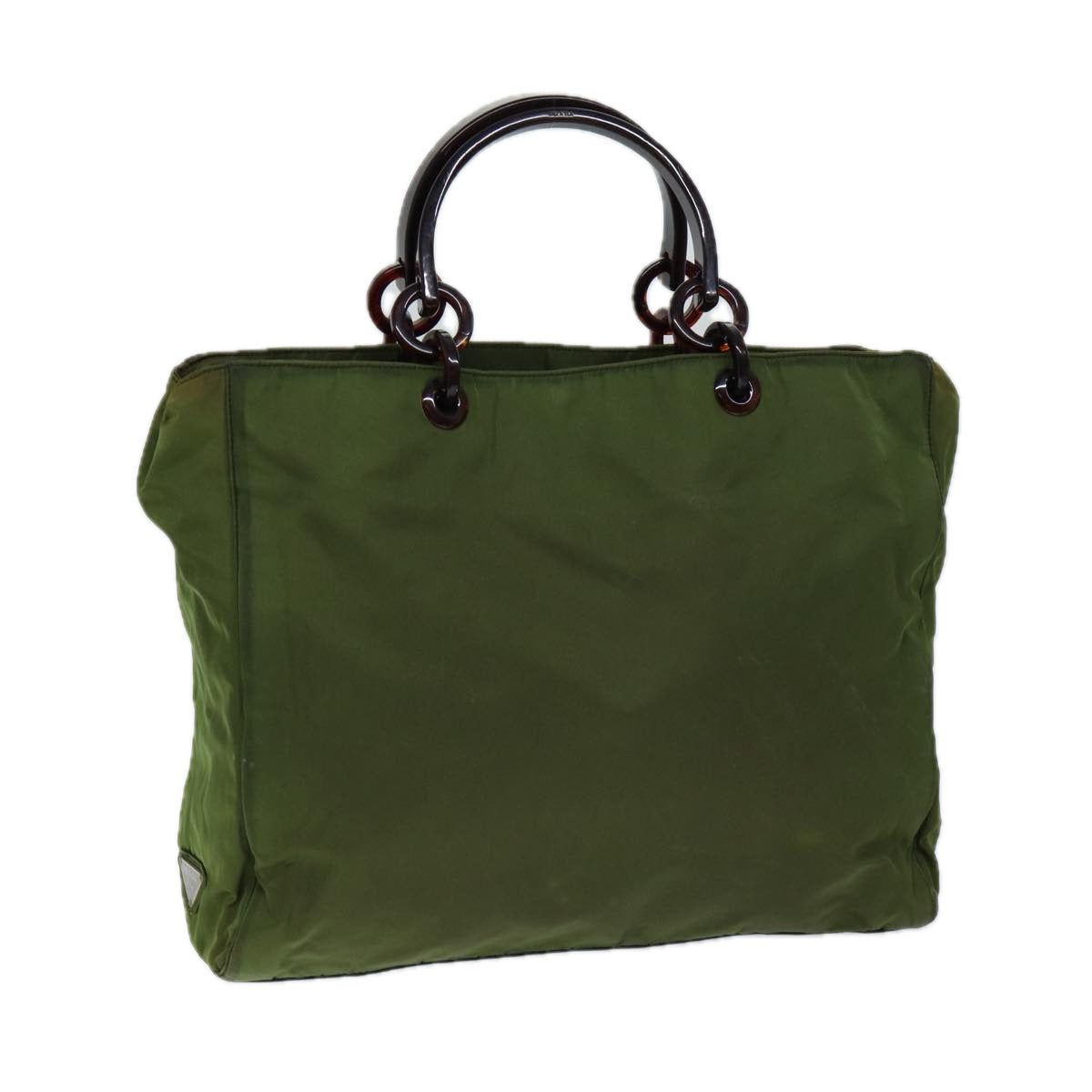 Luxury PradaHand Bag Nylon Khaki bs13320