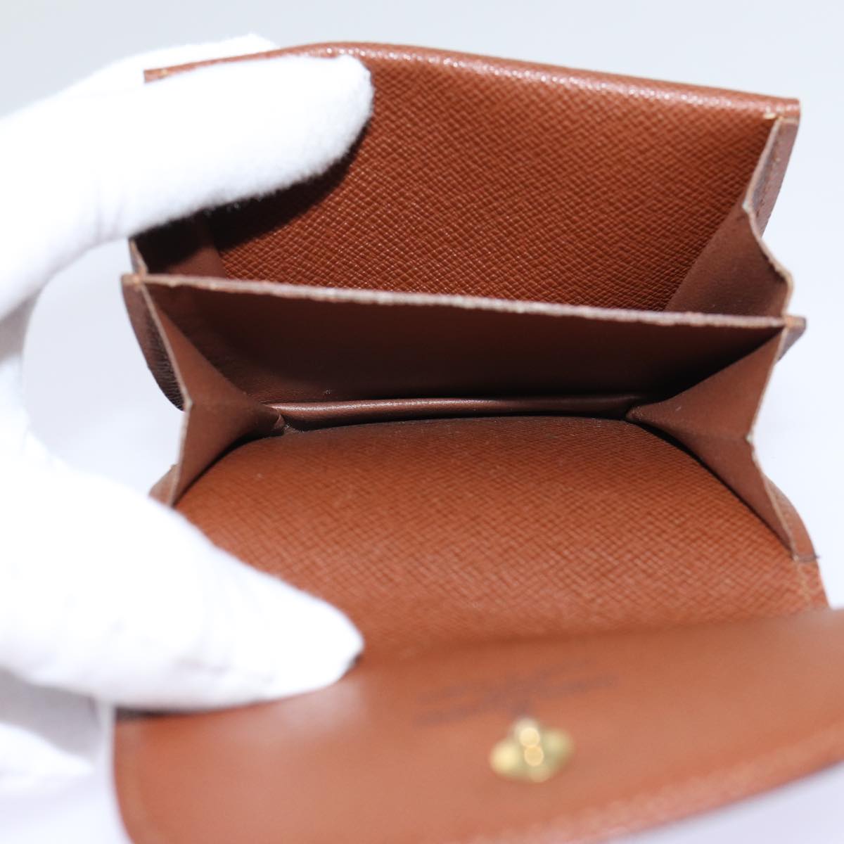 LOUIS VUITTON Monogram Porte Monnaie Guze Coin Purse M61970 LV bs13338