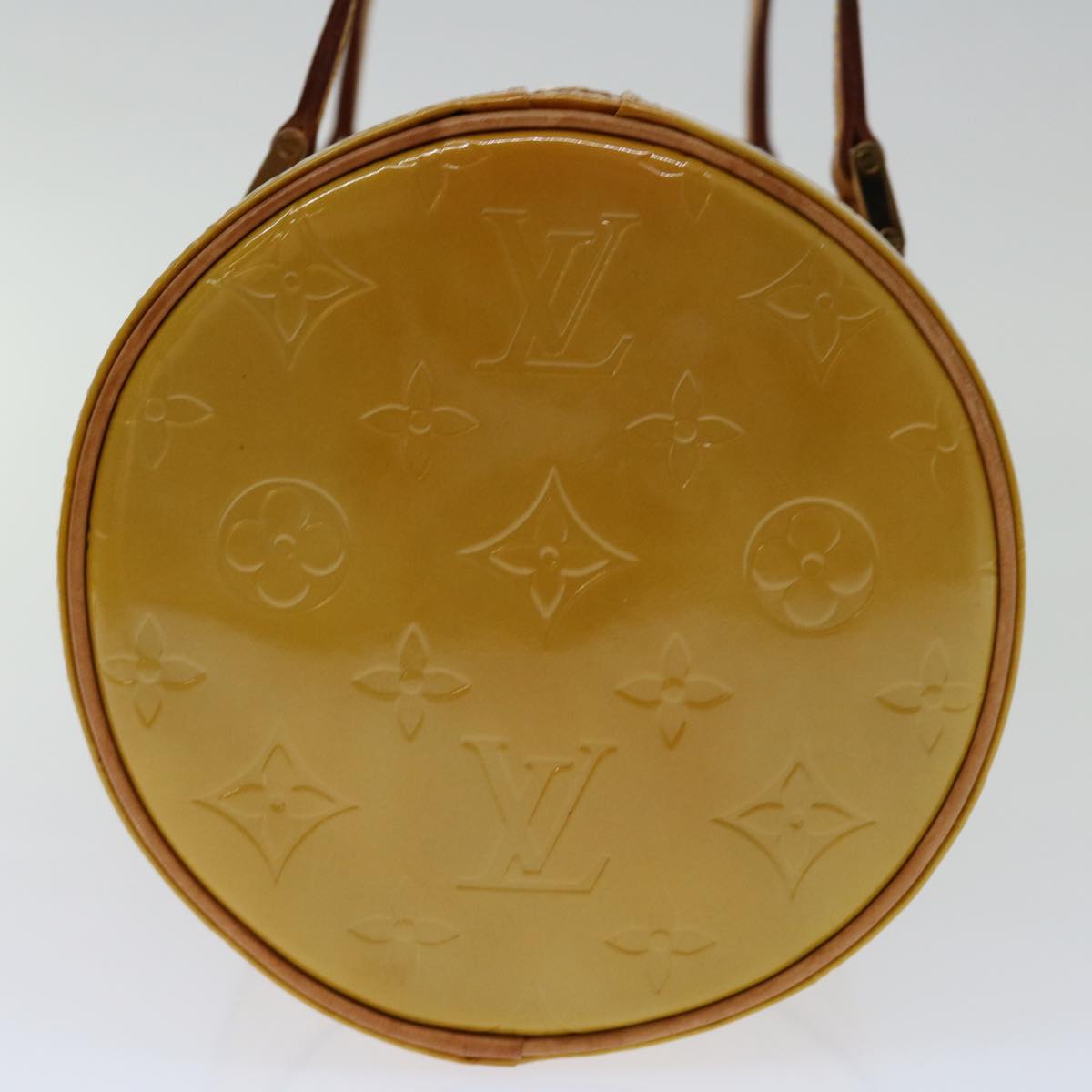 LOUIS VUITTON Monogram Vernis Bedford Hand Bag Beige M91006 LV bs13340