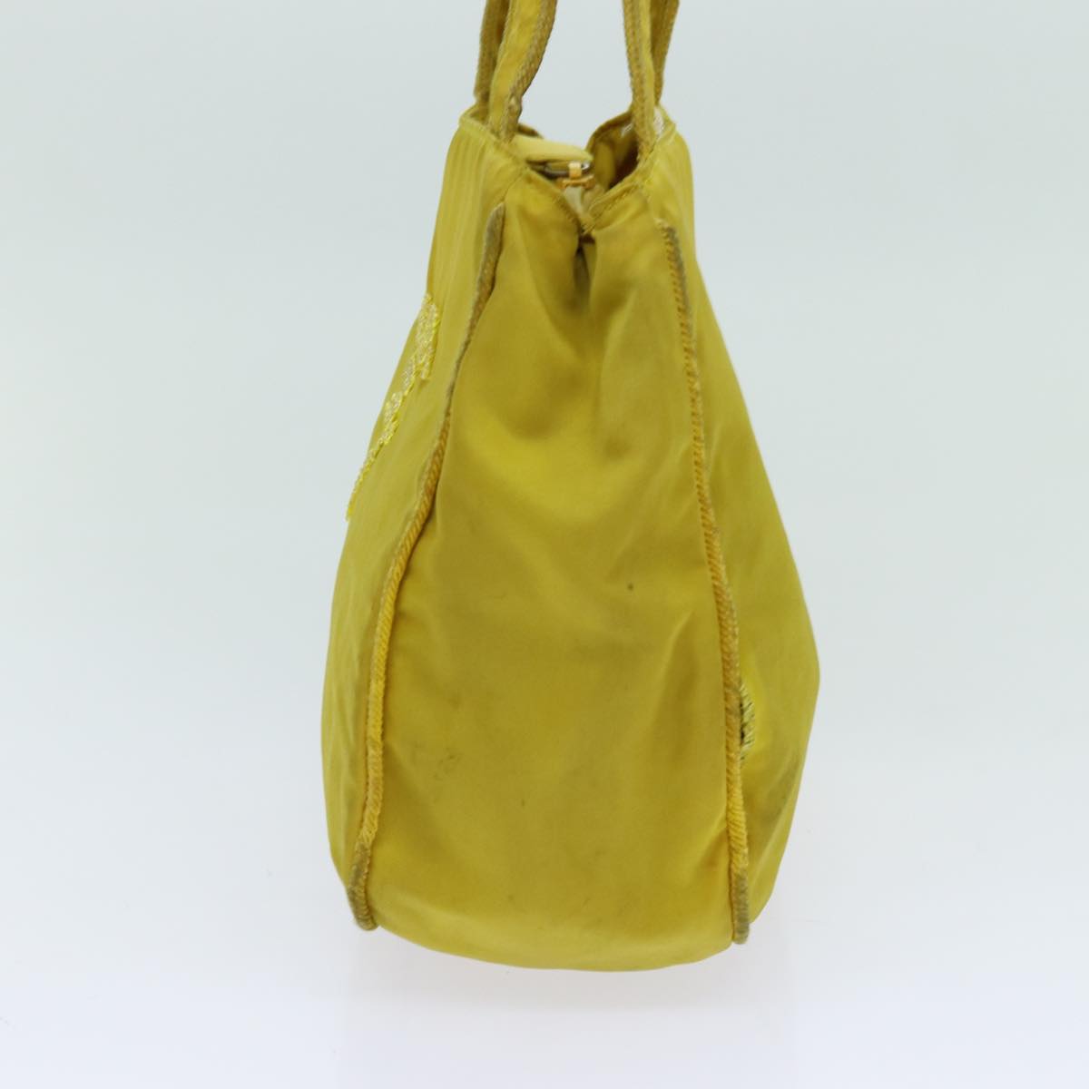 Luxury PradaHand Bag Nylon Yellow bs13368