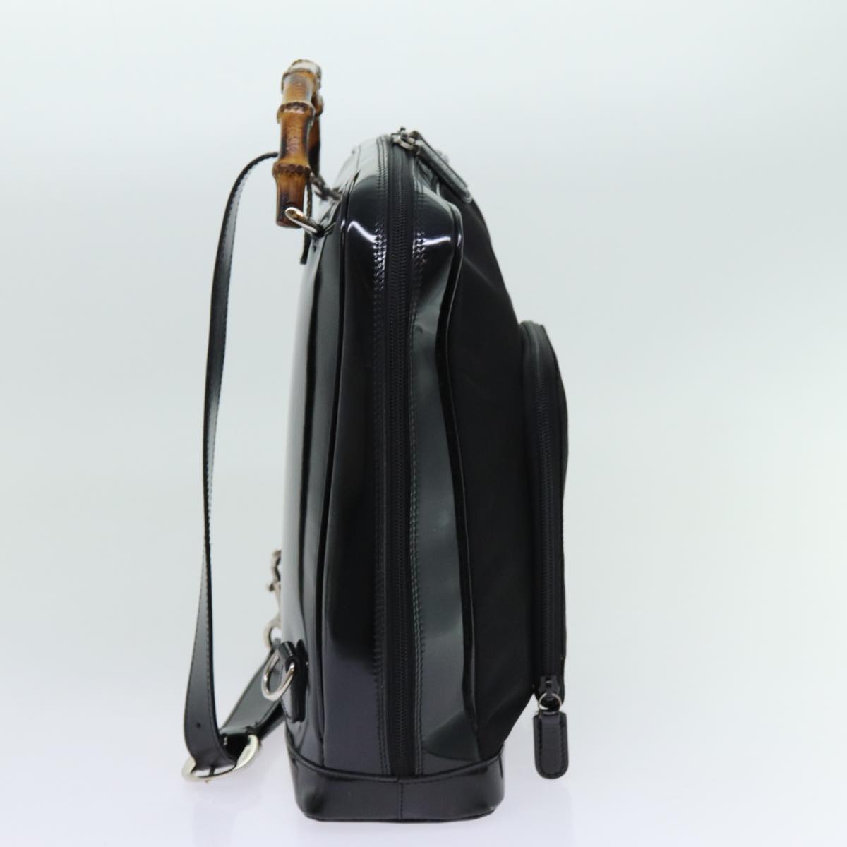 Luxury Gucci Trending 2025 Bamboo Backpack Nylon Black 003 2058 0059 5  bs13375