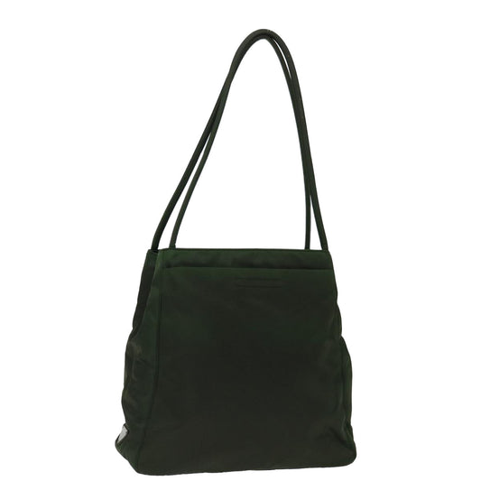 Luxury PradaShoulder Bag Nylon Khaki bs13401