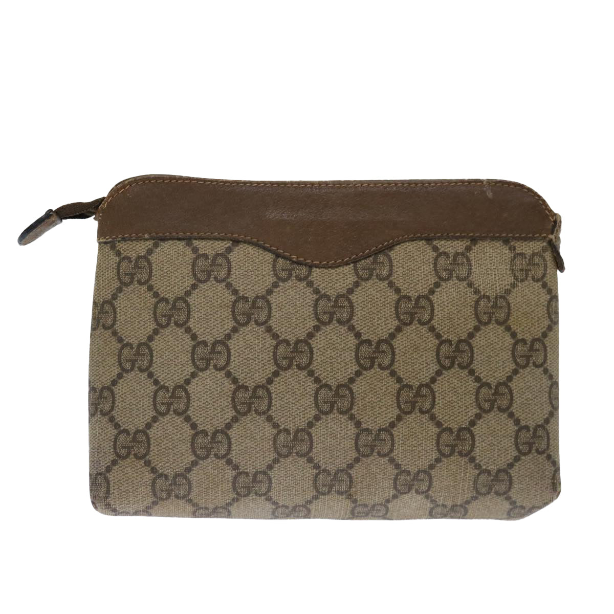 Luxury Gucci Trending 2025 GG Supreme Pouch PVC Beige  bs13438