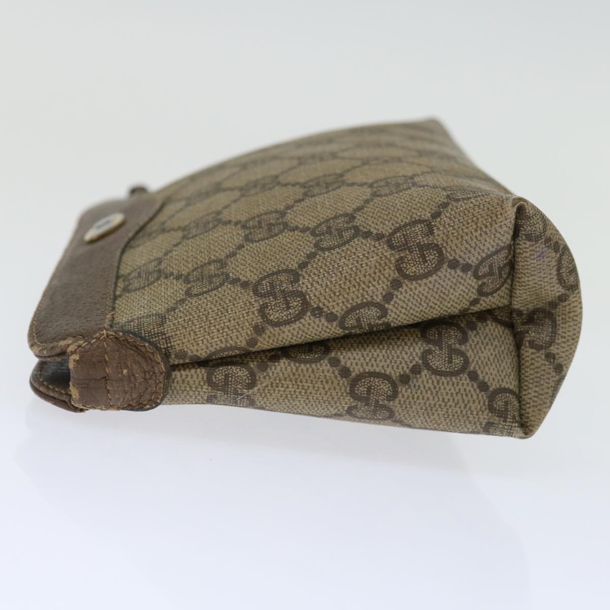 Luxury Gucci Trending 2025 GG Supreme Pouch PVC Beige  bs13438