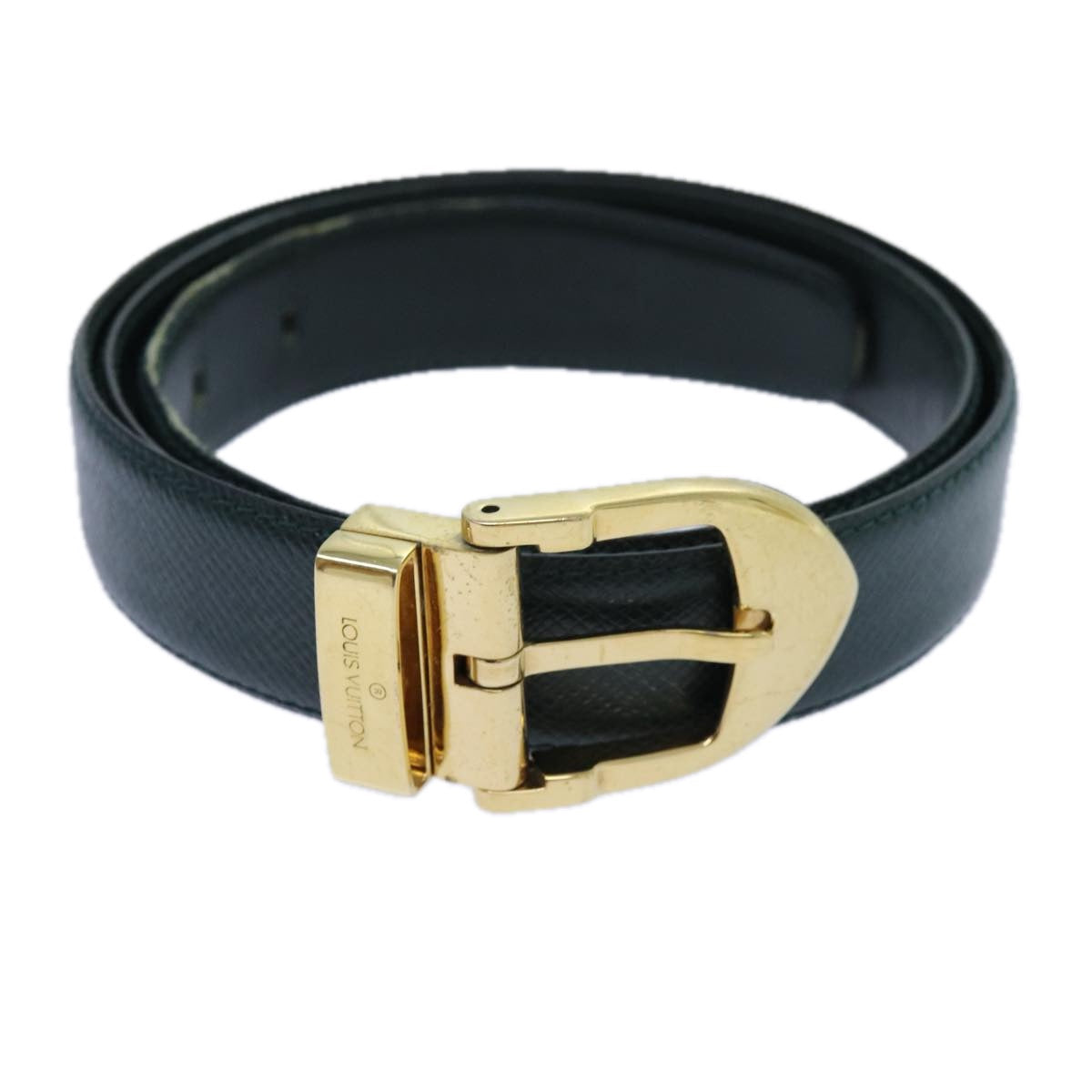 LOUIS VUITTON Taiga Leather Ceinture Classic Belt Epicea M6845V LV bs13445