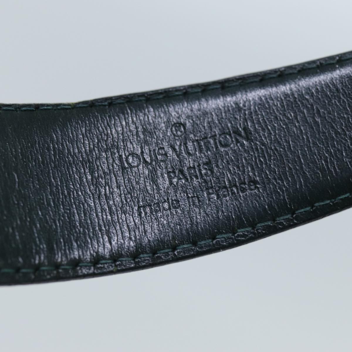 LOUIS VUITTON Taiga Leather Ceinture Classic Belt Epicea M6845V LV bs13445