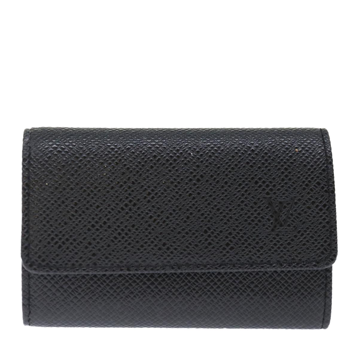 LOUIS VUITTON Taiga Multicles6 Key Case Ardoise M60532 LV bs13446