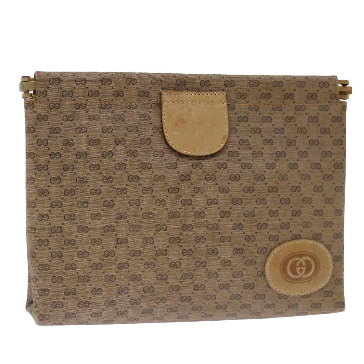 Luxury Gucci Trending 2025 Micro GG Supreme Clutch Bag PVC Beige 67 039 5229  bs13462